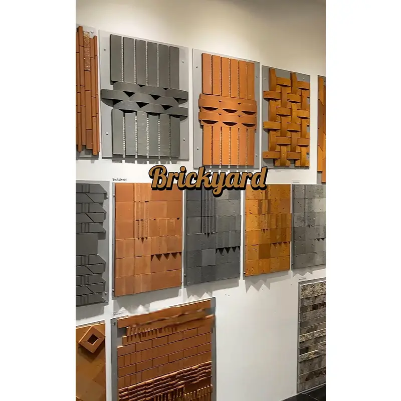 3D Red Faux Brick Wall Panels