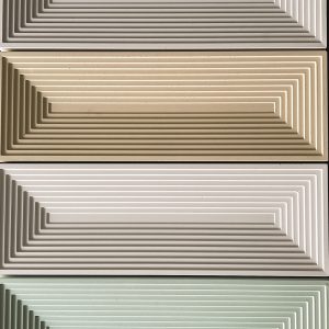 3D Pyramid Faux Brick Wall Panels
