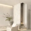 Living Room Wall Art Flexible Travertine Stone Panel