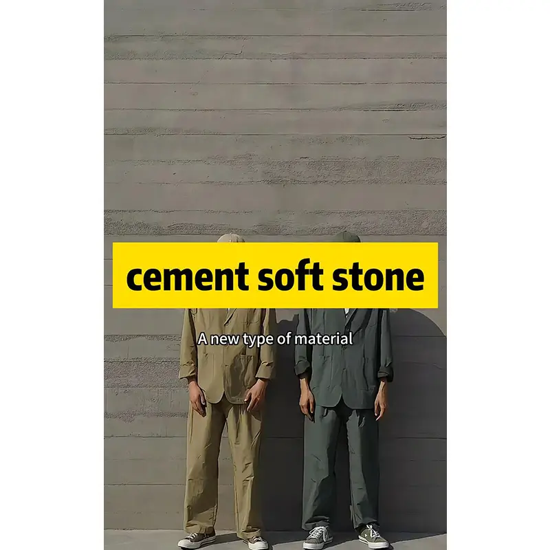 Flexible Cement Faux Stone Wall Panel