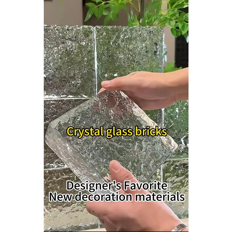 Crystal Glass Bricks