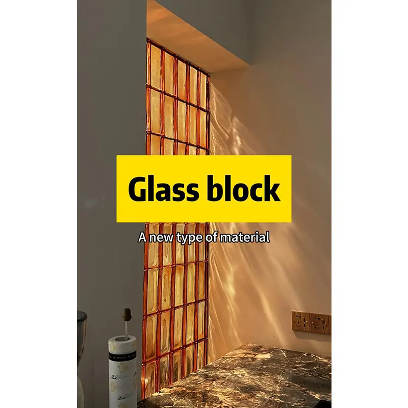 Glass Block for Home Decor