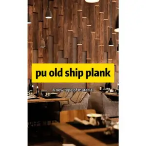 Old Ship Wood Faux Rock Panels