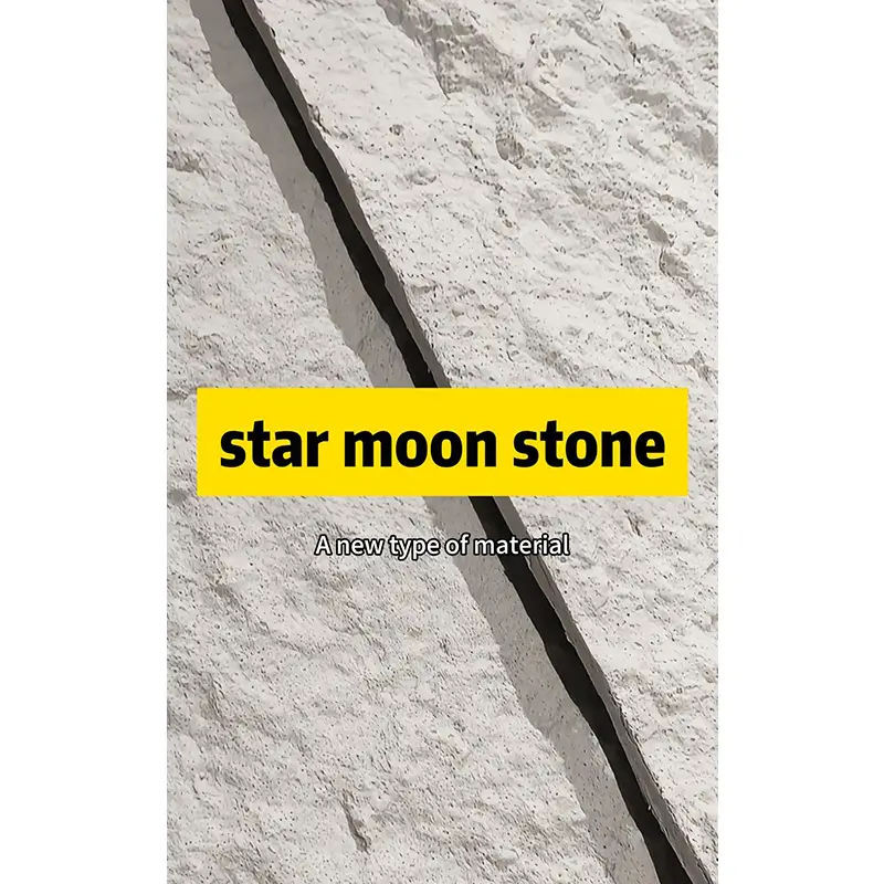 White Moon Surface Faux Rock Panels
