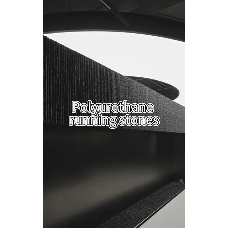 Horizontal Fine Line Faux Rock Panels