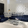 Nine Grid Triumphal Arch Double-Sided /Elegant Design >; Premium Quality Materials