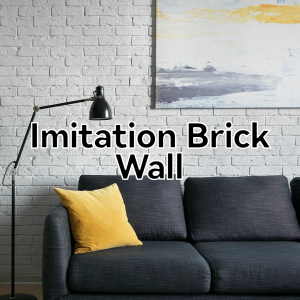 Imitation Brick Wall/Lightweight, High-Strength Classic Wall Decor