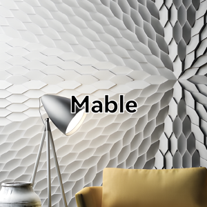 3D Cement Bricks >; Mable/Modern Geometric Design for Dynamic Artistic Spaces