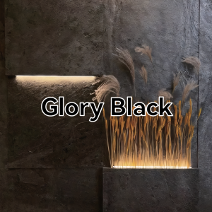 Glory Black /Premium Material for Interior and Exterior Wall Design