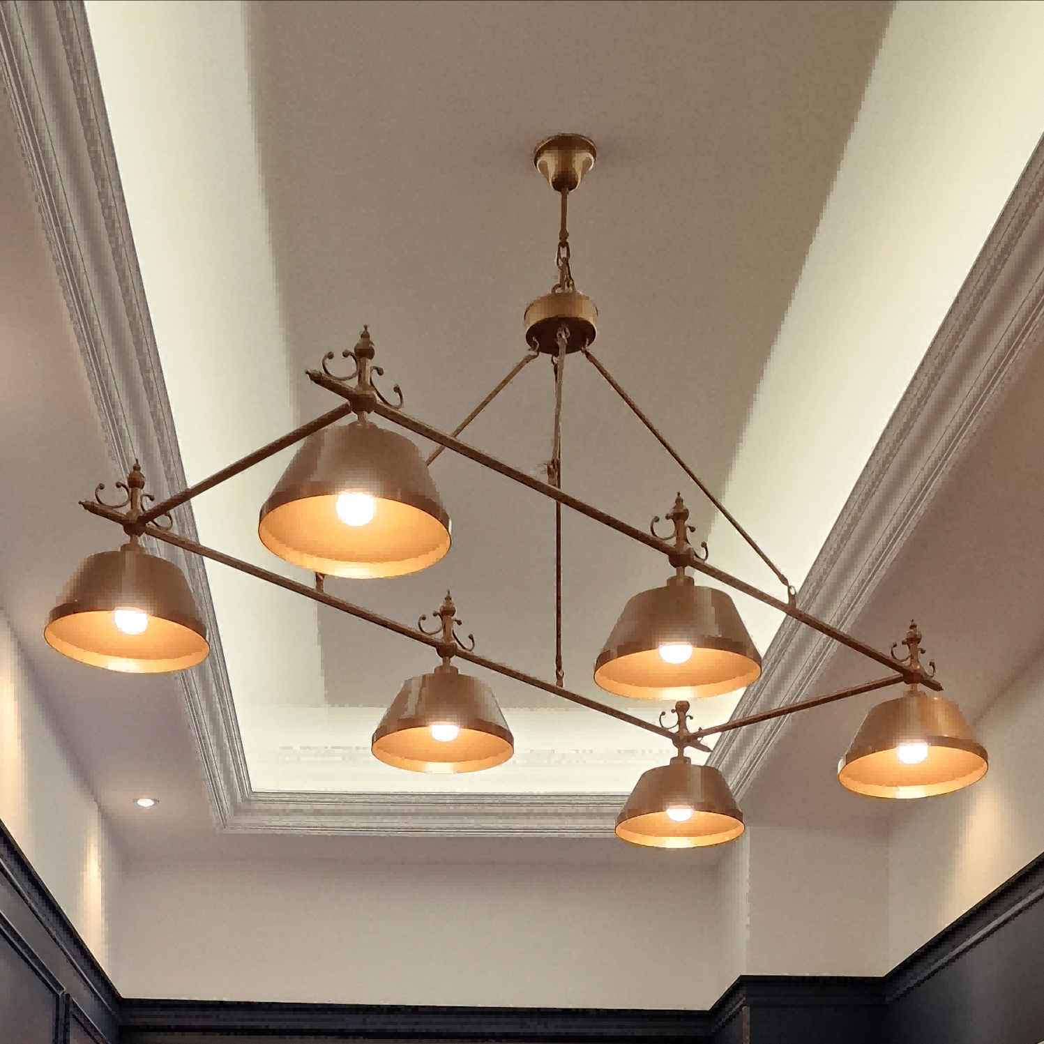 CHEZ 6-head spotlights