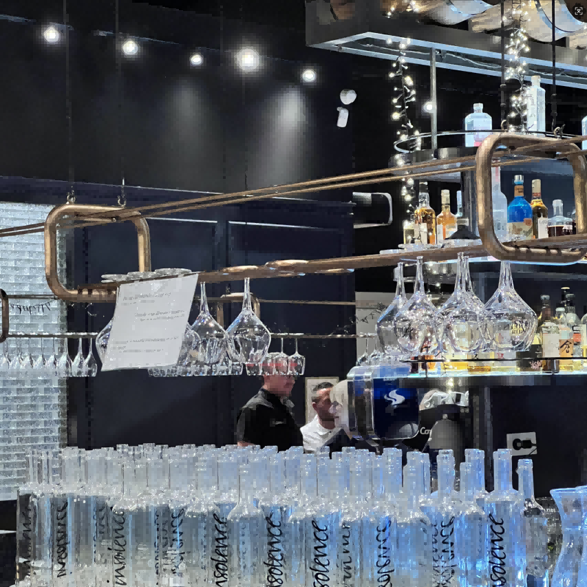 CHEZ Decorative Wine glass rack