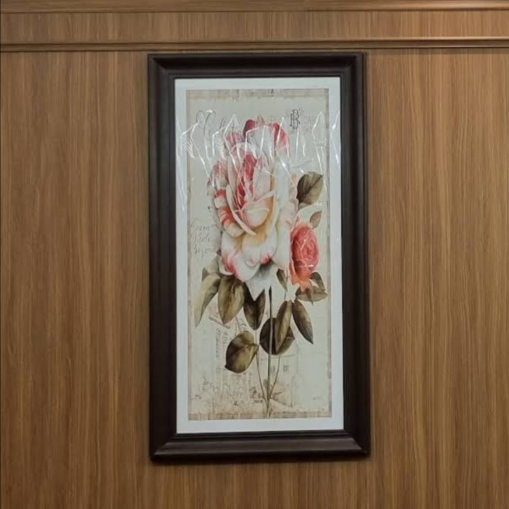 CHEZ Vintage floral art painting
