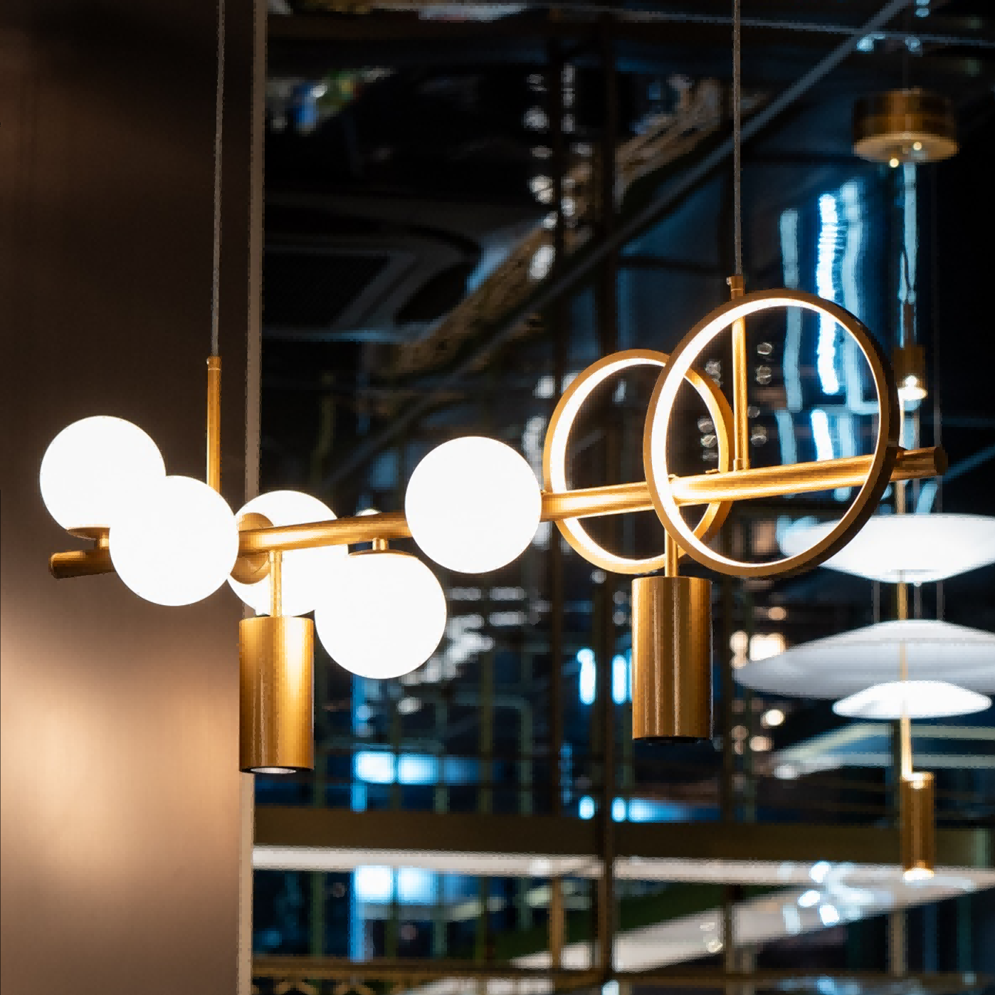 MOKA Branch shaped chandelier