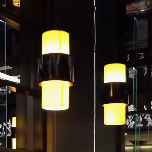 MOKA Cylindrical chandelier