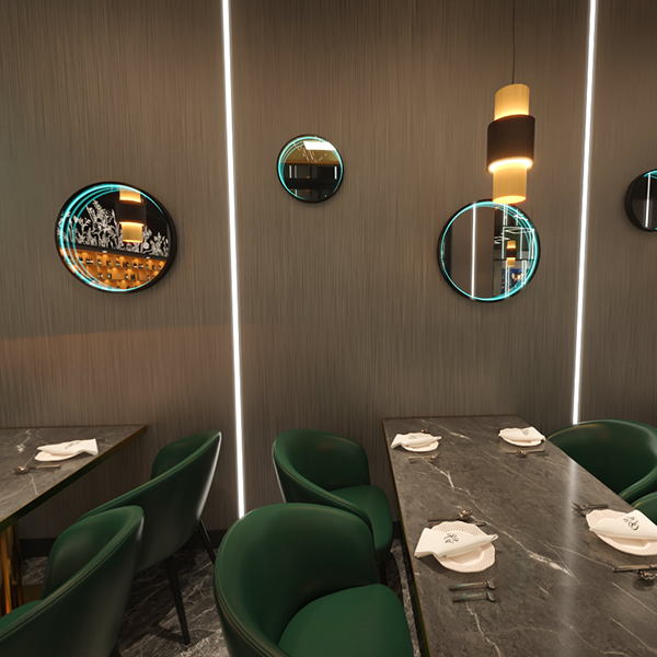 MOKA Infinite mirror on the wall