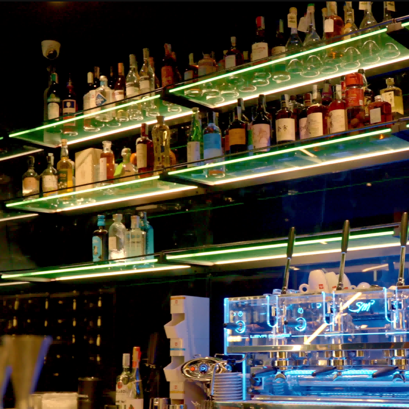 kinzu Bar counter luminous layer board