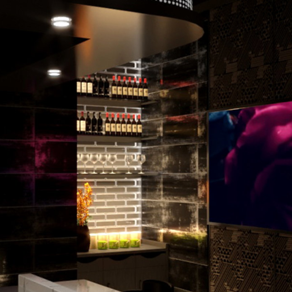 kinzu Decorative wine cabinet