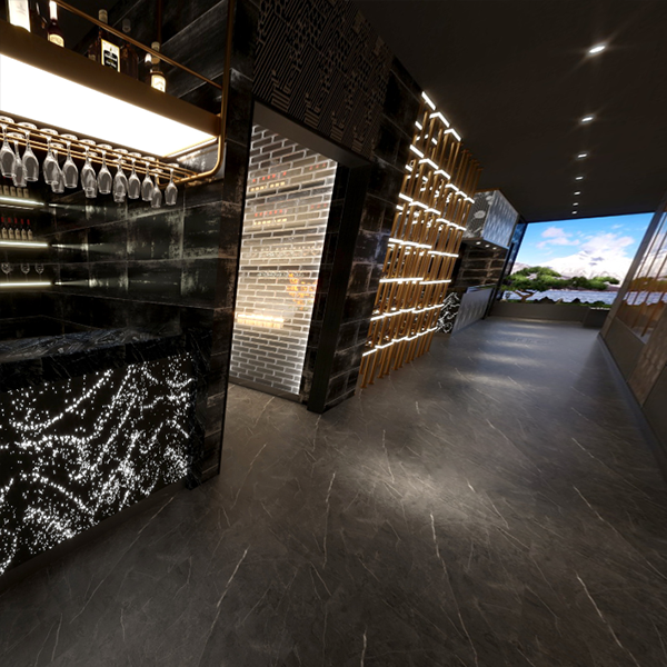 kinzu Glass Brick Wall