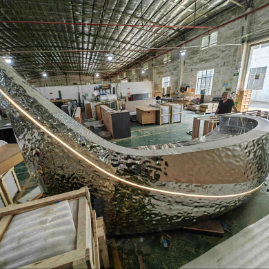 kinzu Reception desk