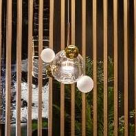 myasushi Spherical combination chandelier