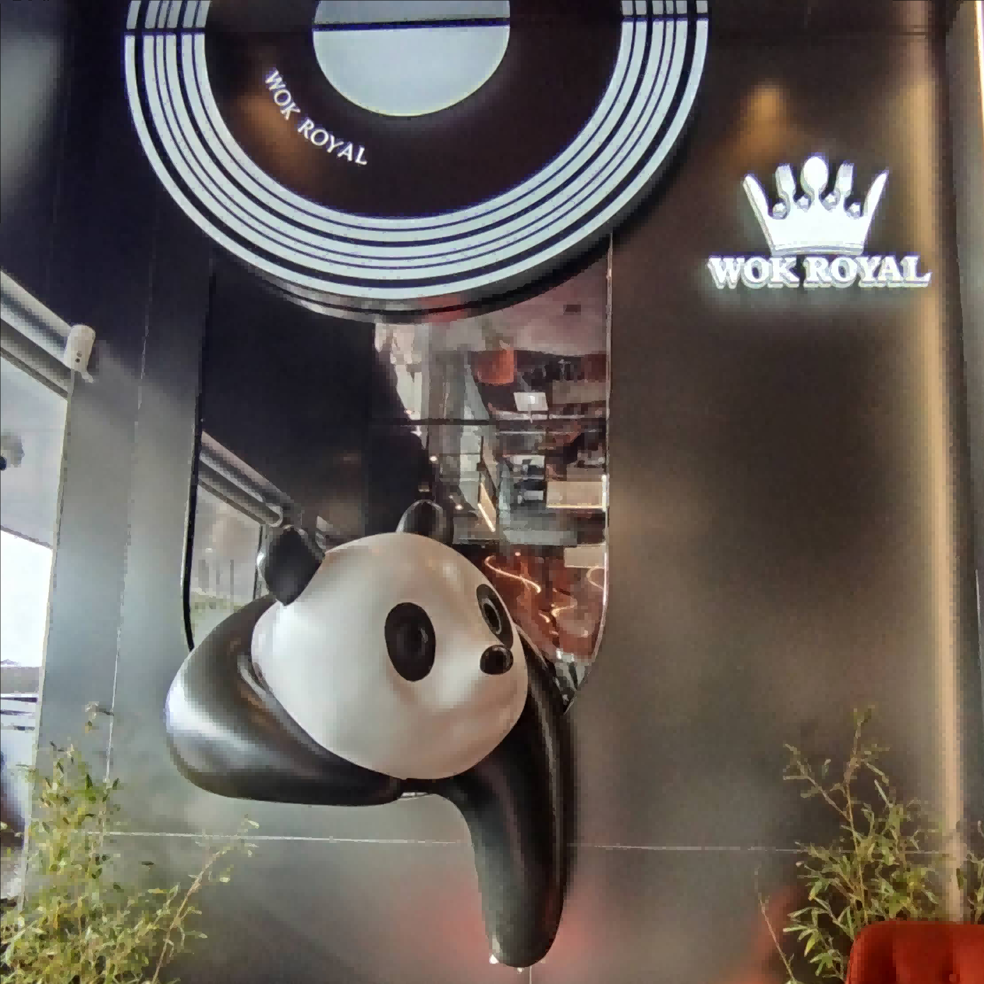 wok royal Panda Wall Hanging