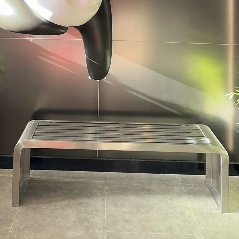 wok royal Stainless steel bench